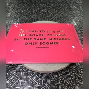 🐢 Kate Spade Pencil Bag Pink! New!